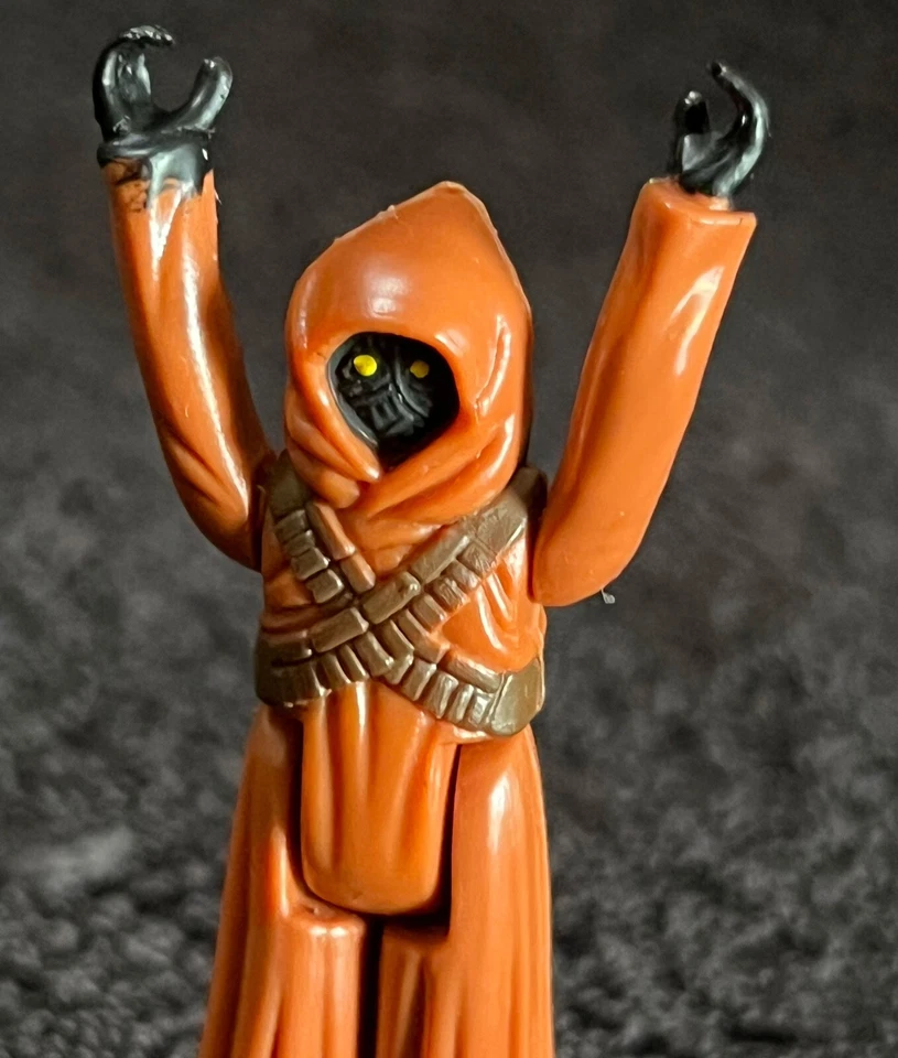 Jawa 1977 • Capa de vinilo y capa de tela • Hong Kong Coo • Kenner Star Wars de colección Foto 3 de 4