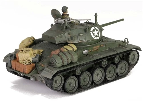 FORCES OF VALOR, Carro armato leggero americano CHAFFEE M24 Compagnia D - Bat... - Immagine 3 di 4