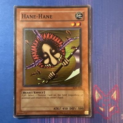 * Yu-Gi-Oh - MP - Hane-Hane - SDK-046 - Vintage English (US Seller)