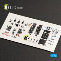Kelik K72015 - 1:72 Jasdf F-2A Fighter Interior 3D Decals For Finemolds Kit - Ne