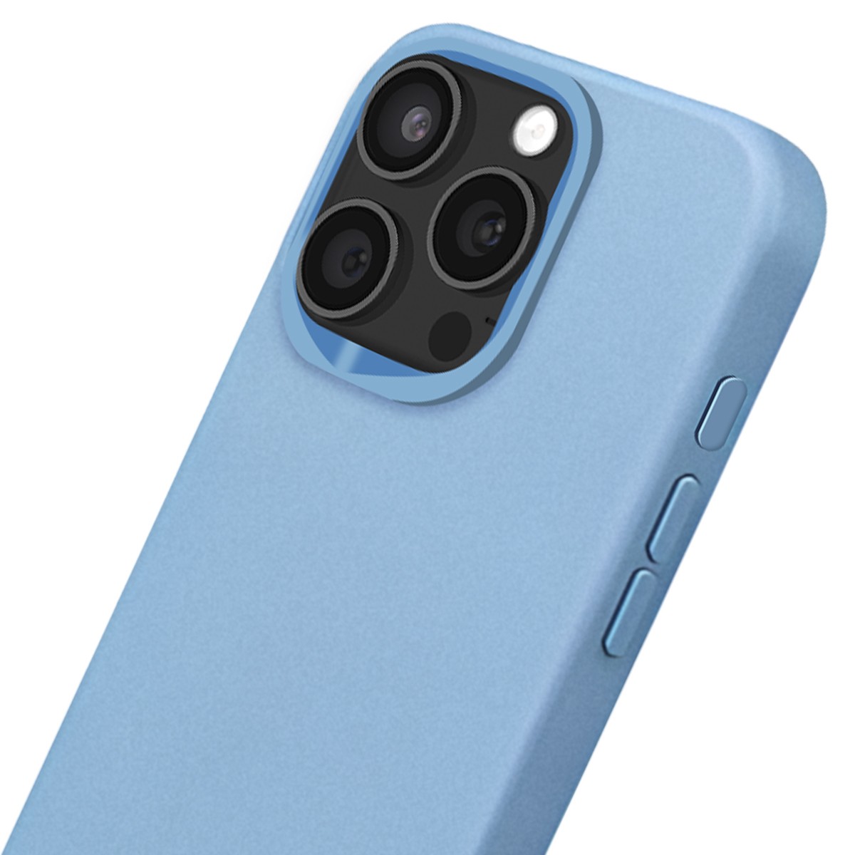 Coque iPhone 15 Pro Rhinoshield anti rayures et chutes bleu