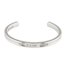 TIFFANY & CO. STERLING SILVER 925 NARROW CUFF...