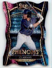 CJ Abrams 2020 Panini Select Cosmic Phenoms Prism Die Cut #PH-23