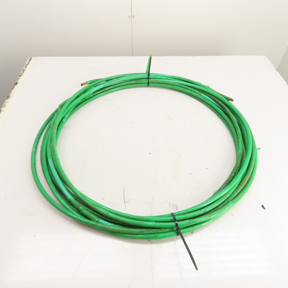 2/0 AWG Copper Wire Stranded Green 60' Long 600V THHN