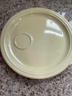 Fiestaware Snack Plate Yellow