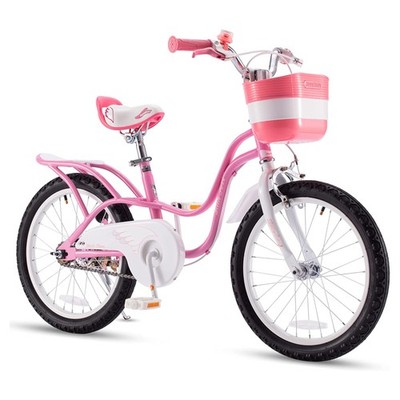 RoyalBaby Little Swan 18'' Carbon Steel Kids Bicycle w/ Dual Brakes, Pink (Used)