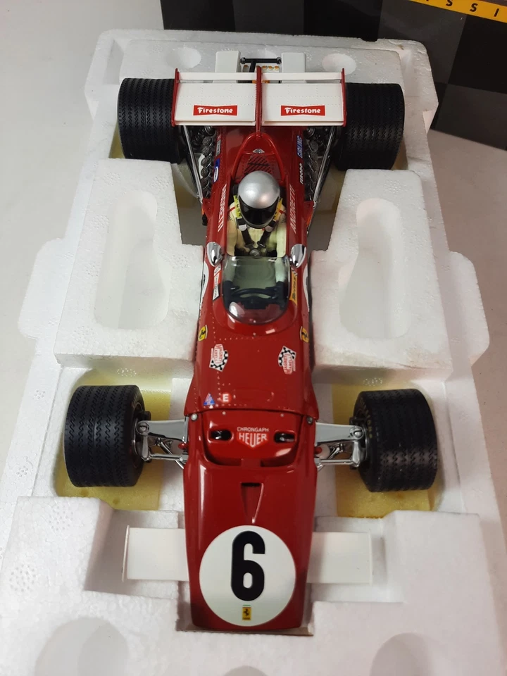 Exoto Ferrari 312 B #6 Mario Andretti winner South Africa GP 1971 1/18 97061 - Immagine 3 di 4