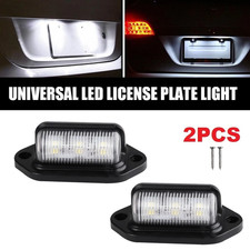 For Truck Suv Trailer Rv Van 2 Universal Led License Plate Tag Light Lamp White For Truck Suv Trailer Rv Van 2 Universal Led License Plate Tag Light Lamp White
