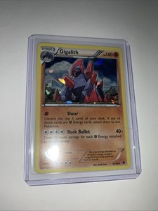 Pokemon TCG Gigalith Cracked Ice Holo 53/98 - MINT - Emerging Powers