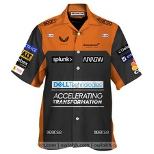 Mclaren Formula Team Customized Hawaiian Shirt