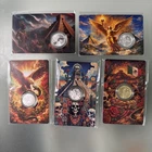 Lot of 5 Carded Libertad Silver Coins - 12 grams in Total Silver!