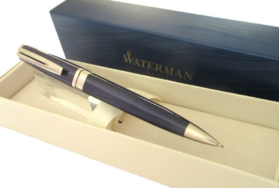 Wunderschön Kugelschreiber Tür Bergbau Waterman Modell Türkis Slim Neu Aus Lager