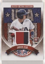 2015 Panini Elite Extra Edition Game Jerseys Prime 10/49 Jaden Fein #12 1n0