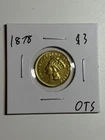 1878-P Gold Dollar — photo from another recent sale