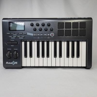M-Audio Axiom 25 MIDI Keyboard Controller 25 Key USB Semi Weighted 8 Pads Knobs