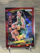 2025 Panini Prizm WNBA Sue Bird Red Pandora Prizm #/199 UConn Seattle Storm #38