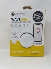 AIRTHINGS WAVE MINI Battery Operated Smart Indoor Air Quality Monitor Brand New 