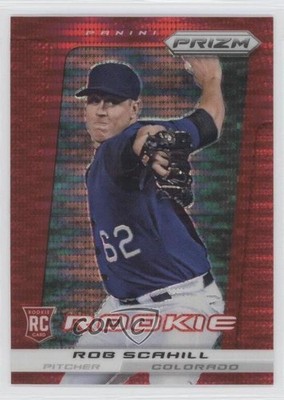 2013 Panini Prizm Target Red Pulsar Prizm Rob Scahill #222 0v7