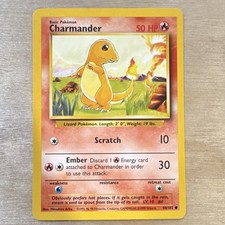 Charmander 46/102 Base Set shadowless LP