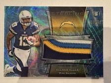 2013 Bowman Sterling - Jumbo RC  Relic Keenan Allen #BSJRR-KA Blue Ref /99   