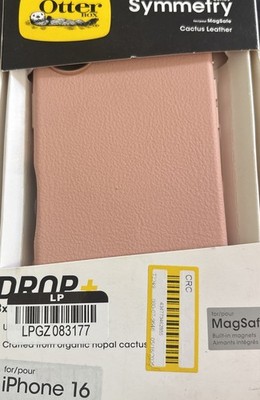 OtterBox Apple iPhone 16 Symmetry Cactus Leather Case MagSafe  pink 