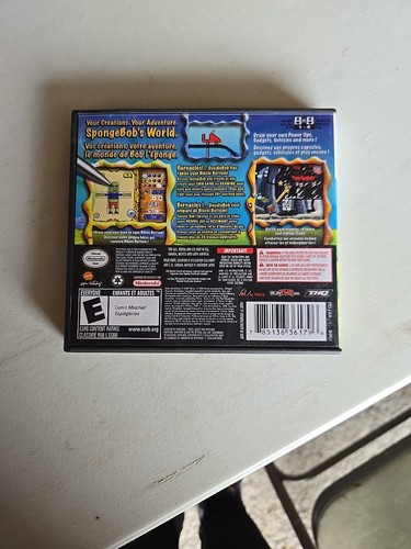 Drawn to Life SpongeBob SquarePants Edition con custodia (Nintendo DS, 2008) testato - Foto 2 di 6