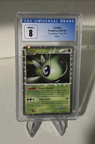 Celebi graded CGC 8 for sale on eBay