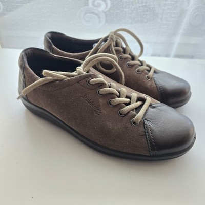 Damen Padders Freizeitschuhe Größe UK 3 Galaxy Schnürschuhe Leder Komfort