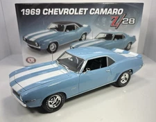 ACME 1/18 Scale 1969 CHEVROLET CAMARO Z/28 W/Custom Rims 