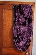 MINKY Crib Sheets PLUM GALAXY. Sewn In USA 45 for 2 NEW