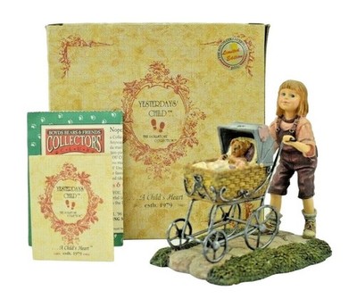 Yesterdays Child Afternoon Stroll Casey with Baxter Decorative Figurine