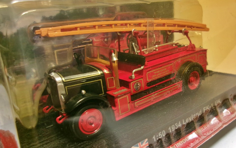 die cast 1/43 Camion pompieri 1934 leyland fk1 - Signature Série