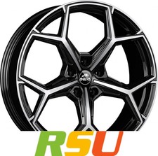 Antera A101 piano black diamond 10.5x22" ET35 LK5 112 ML 66.6 Alufelgen 22 Zoll