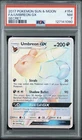 2017 POKEMON SUN & MOON SECRET #154 FULL ART/UMBREON GX PSA 7