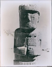 1974 God Or Spaceman Carving In Search Of Ancient Mysteries Television 7X9 Photo