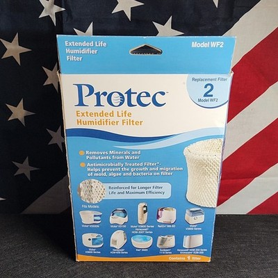 Protec Extended Life Humidifier Filter WF2 Fits Vicks, Honeywell, Kaz