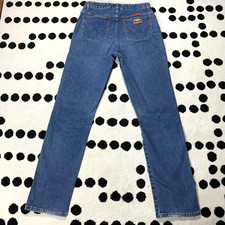 Wrangler Jeans Women's 11/12x34 13MWZSW Cowboy Cut Bootcut Western Boho Rodeo