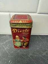 Vintage Droste's Cocoa Tin Hard to Find 2 OUNCE 2 oz. 2 ozs.    CHECK VARIATIONS