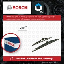 2x Wiper Blades (Pair) fits FORD FUSION TDCi Front 02 to 12 Windscreen Set Bosch