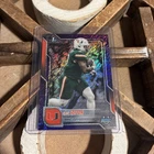2025 Bowman Chrome University Football Purple Shimmer Refractor Elija Lofton #106