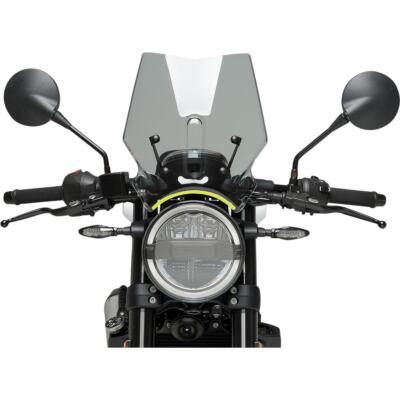 PUIG Windshield 12.5'' Light Smoke 9702H for 19-24 Husqvarna Svartpilen 401