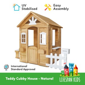 lifespan teddy cubby house