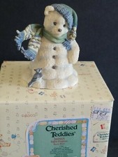 CHERISHED TEDDIES VINTAGE 1997 SANTA EXPRESS SNOW BEAR, 269905 BRAND NEW