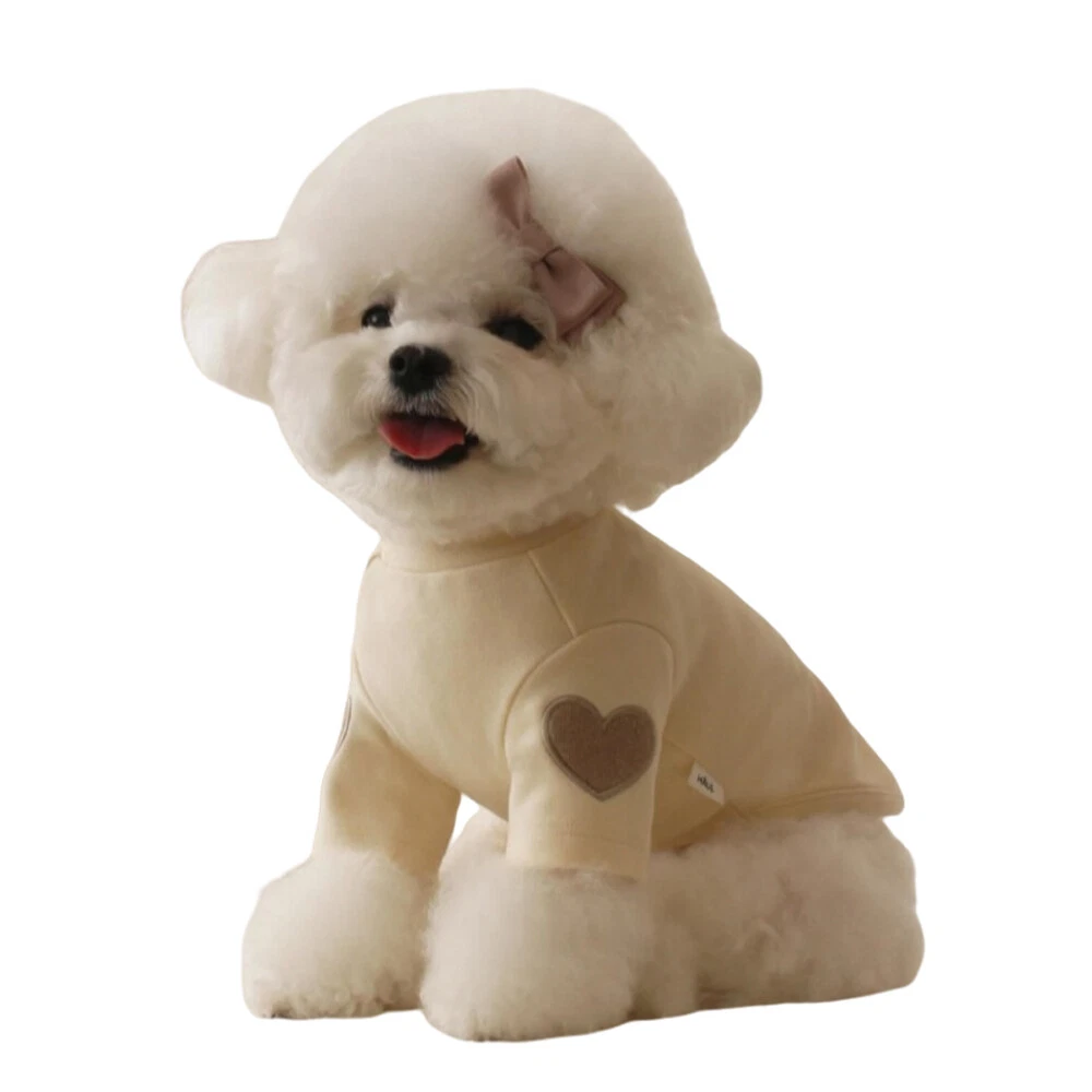 VETEMENTS Felpa con cappuccio calda cucciolo gilet abbigliamento cane gatto Apprael felpa maglione au v