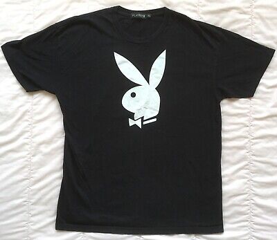 Vintage Playboy embroidery logo 90s grey XL sweatshirt hugh hefner