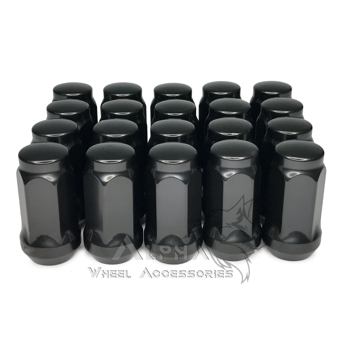 20 Black Lug Nuts 14x1.5 For 2008 - Newer Dodge Challenger 20 Black Lug Nuts 14x1.5 For 2008 - Newer Dodge Challenger
