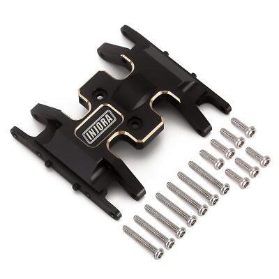Brass Skid Plate-Heavy Counterweight Chassis Accessories for 1/24 RC Crawler ...