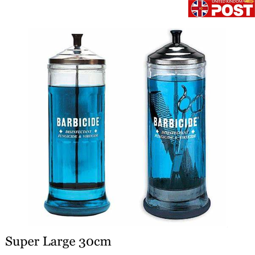 Barbicide Salon Professional Disinfecting Jar for Nail Tools and Barber