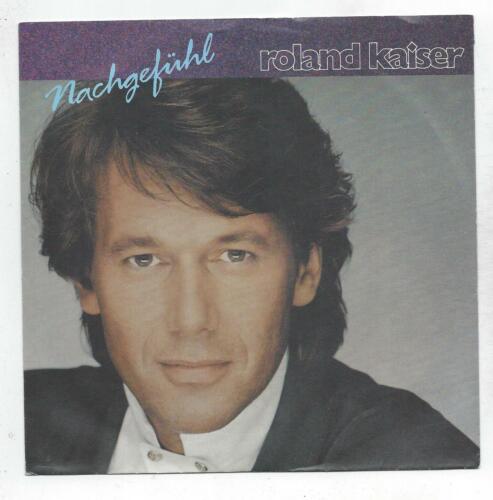 ROLAND KAISER :  NACHGEFÜHL  + SEITENBLICKE - Vinyl Single 1988 - Photo 1 sur 4
