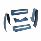 1974 1975 1976 Cadillac DeVille Fleetwood Rear L+R Bumper Fillers Extensions.